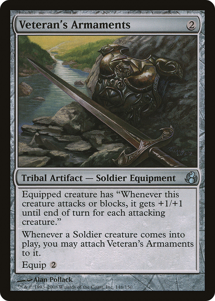 Veteran's Armaments (MOR-146) [Morningtide] Foil