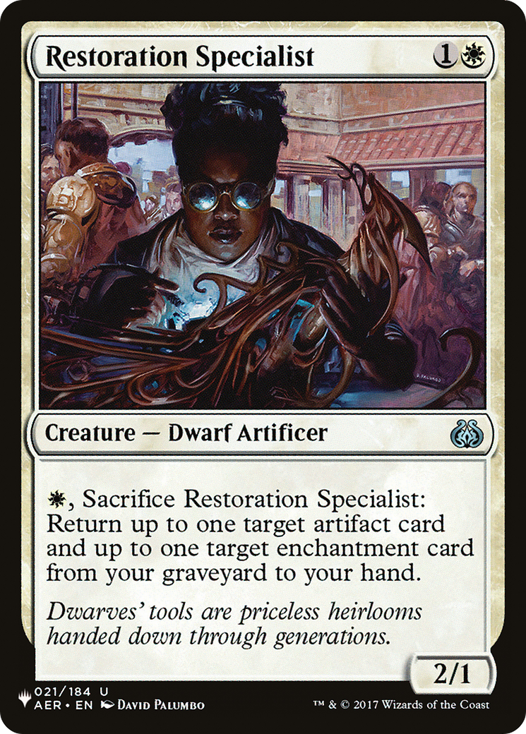 Restoration Specialist (LIST-021/184) [The List]