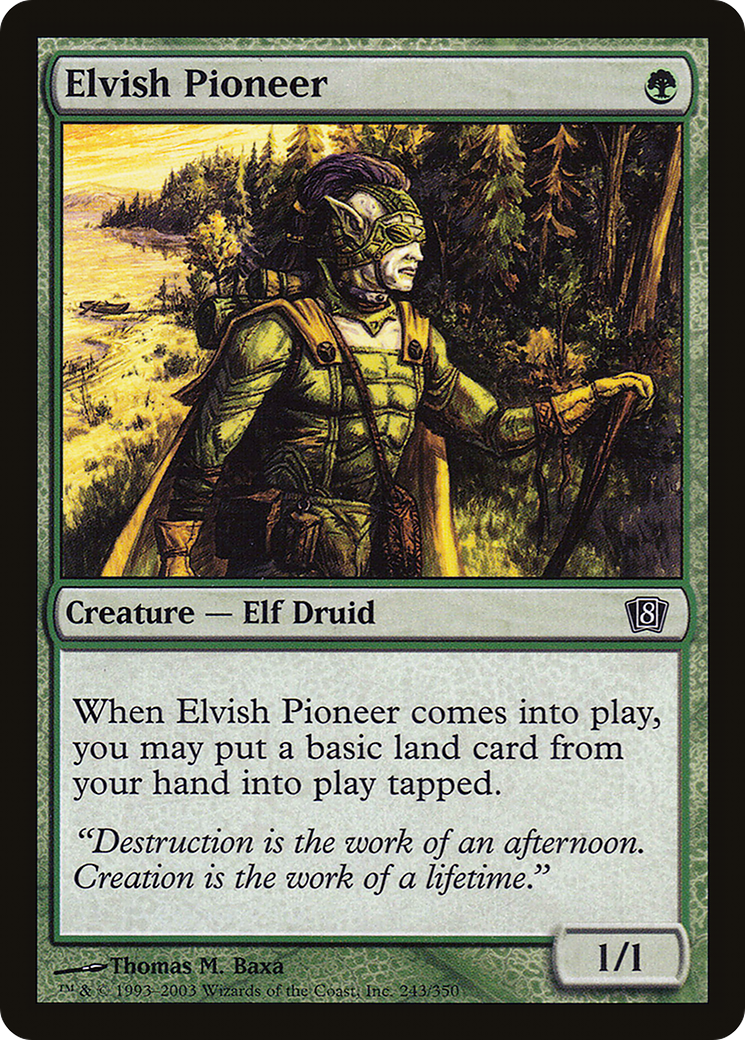 Elvish Pioneer (8ED-243) [8th Edition]