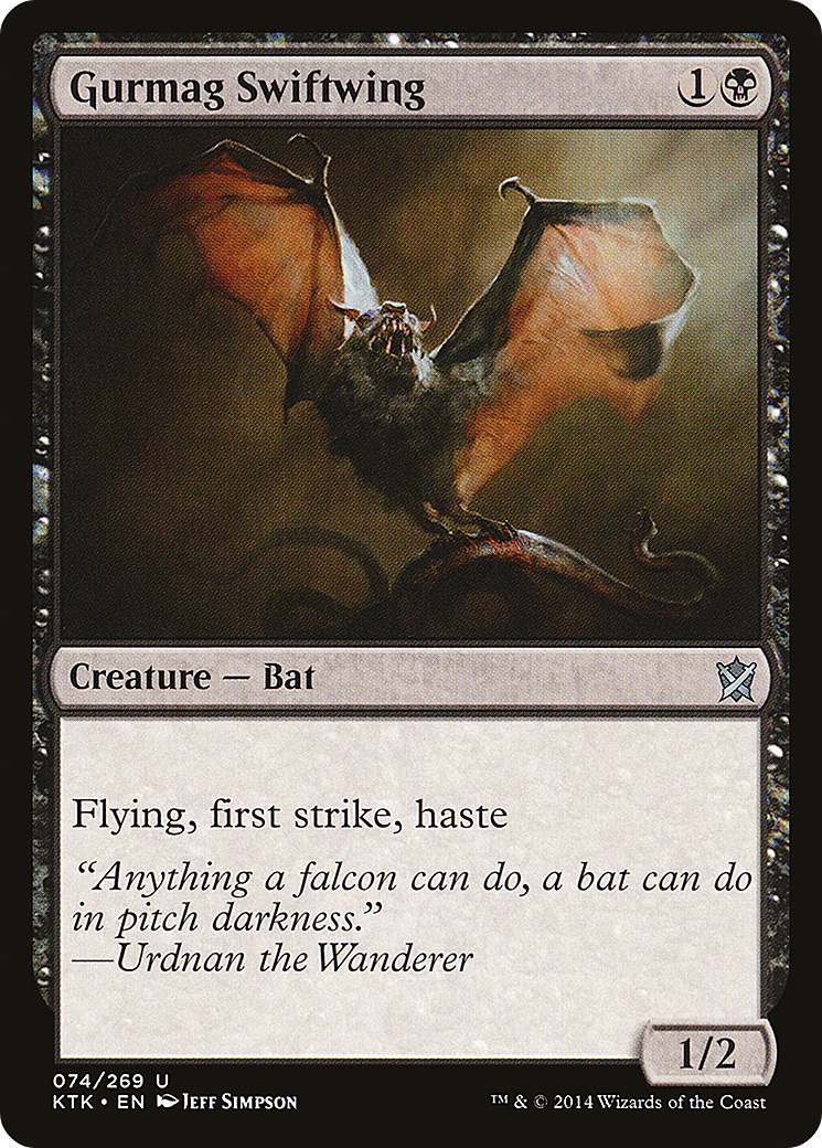 Gurmag Swiftwing (KTK-074) [Khans of Tarkir] Foil