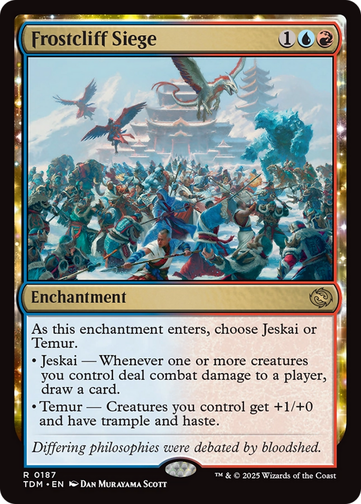 Frostcliff Siege (TDM-187) [Tarkir: Dragonstorm] Foil