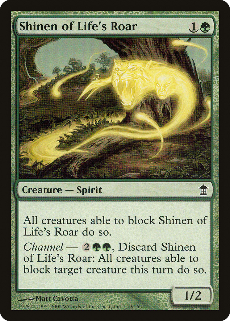 Shinen of Life's Roar (SOK-149) [Saviors of Kamigawa]