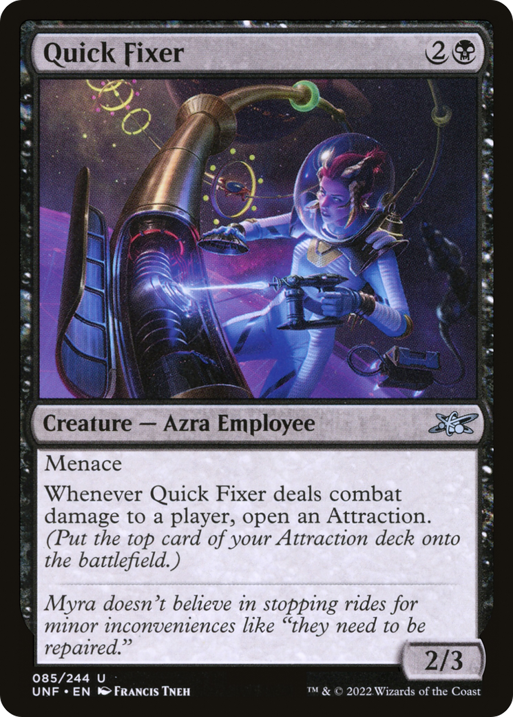 Quick Fixer (UNF-085) [Unfinity] Foil
