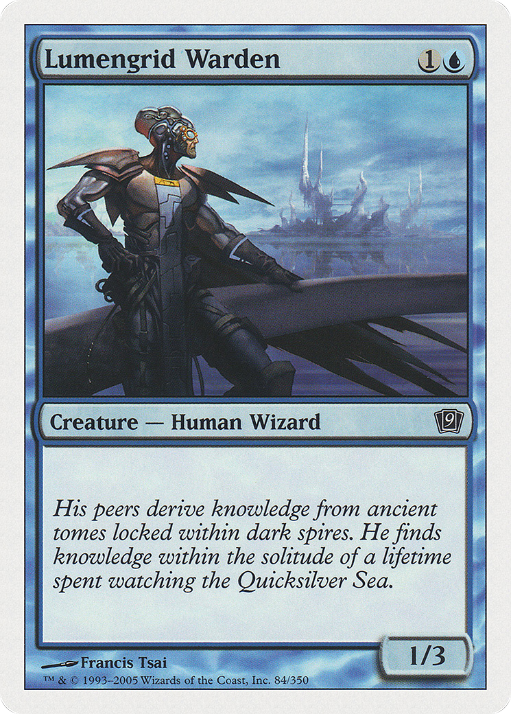 Lumengrid Warden (9ED-084) [9th Edition]