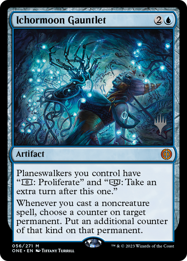 Ichormoon Gauntlet (PPONE-056) [Promo Pack: Phyrexia: All Will Be One Promos] Foil