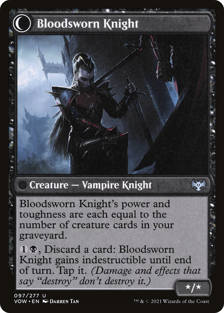 Bloodsworn Squire (VOW-097) [Innistrad: Crimson Vow]