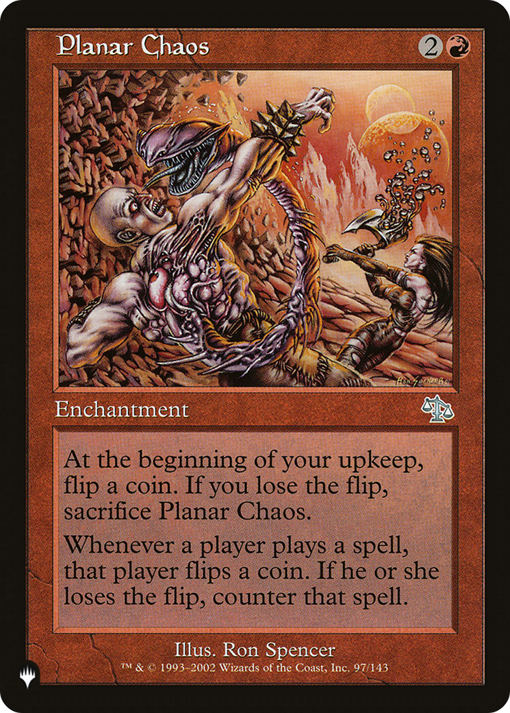 Planar Chaos (LIST-097) [The List]