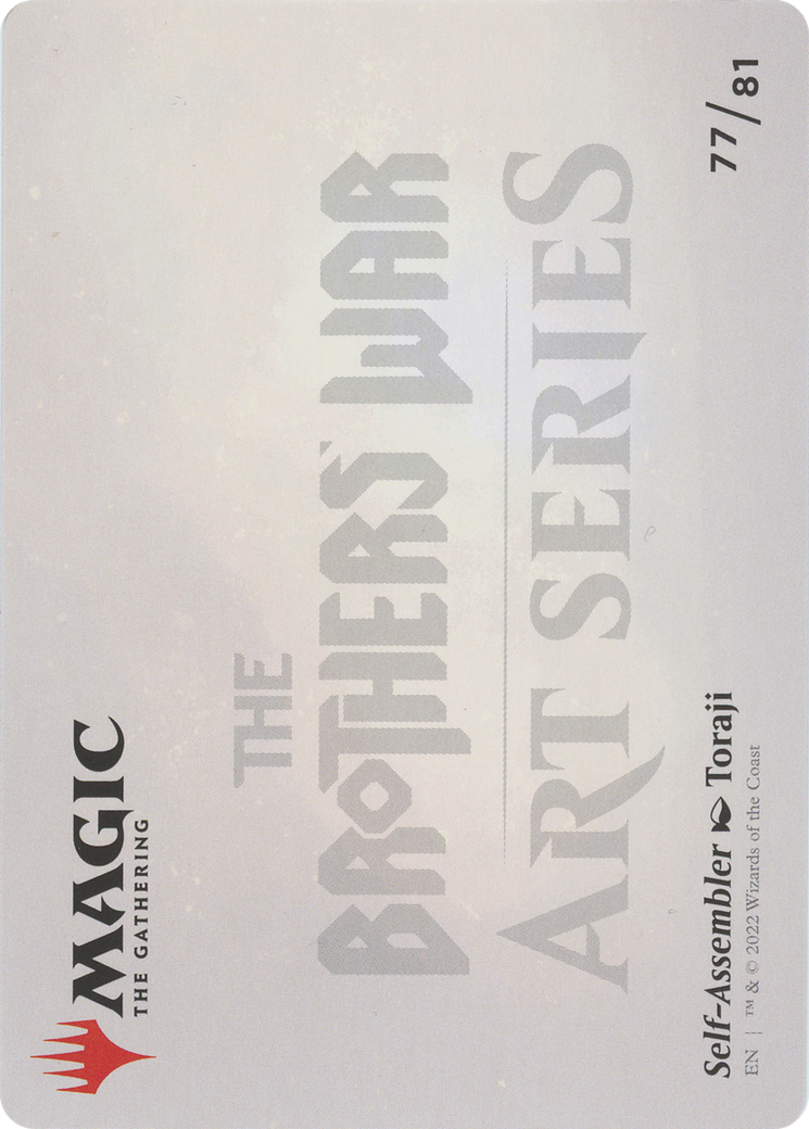 Self-Assembler // Self-Assembler (ABRO-077) (Borderless) [The Brothers' War Art Series] Foil