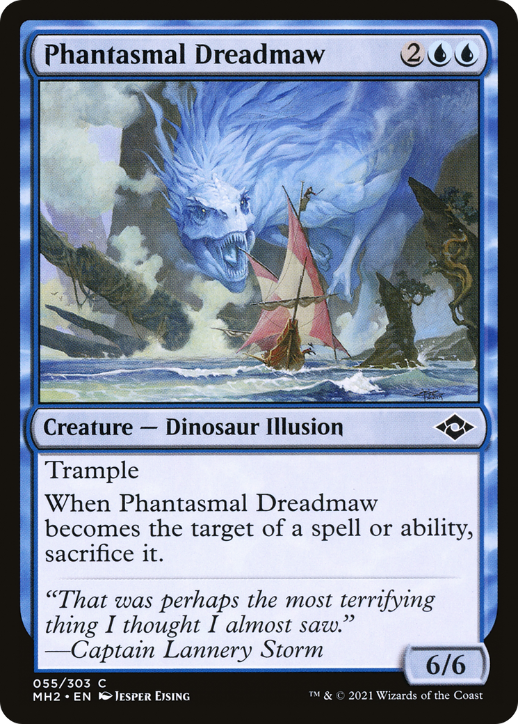 Phantasmal Dreadmaw - Foil [Modern Horizons 2]