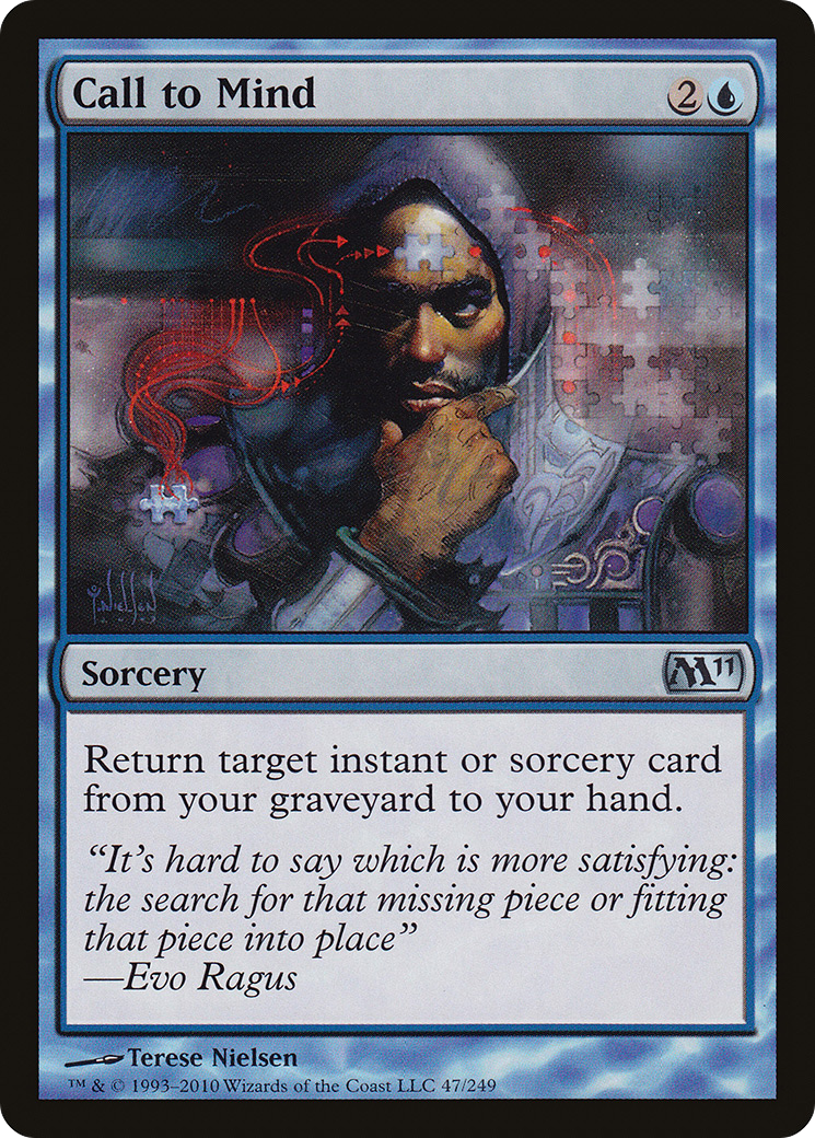 Call to Mind (M11-047) [Magic 2011]