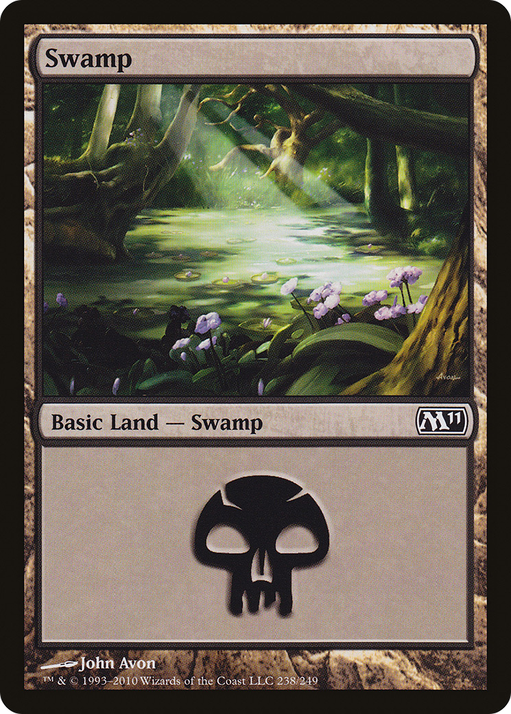Swamp (M11-238) [Magic 2011] Foil