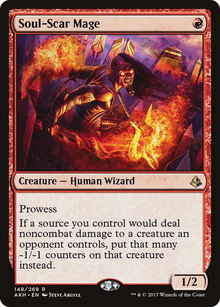 Soul-Scar Mage (AKH-148) [Amonkhet] Foil