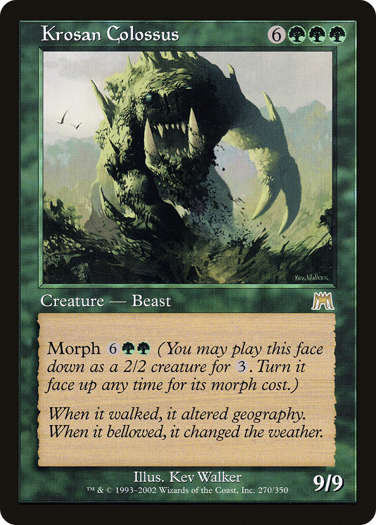 Krosan Colossus (ONS-270) [Onslaught]