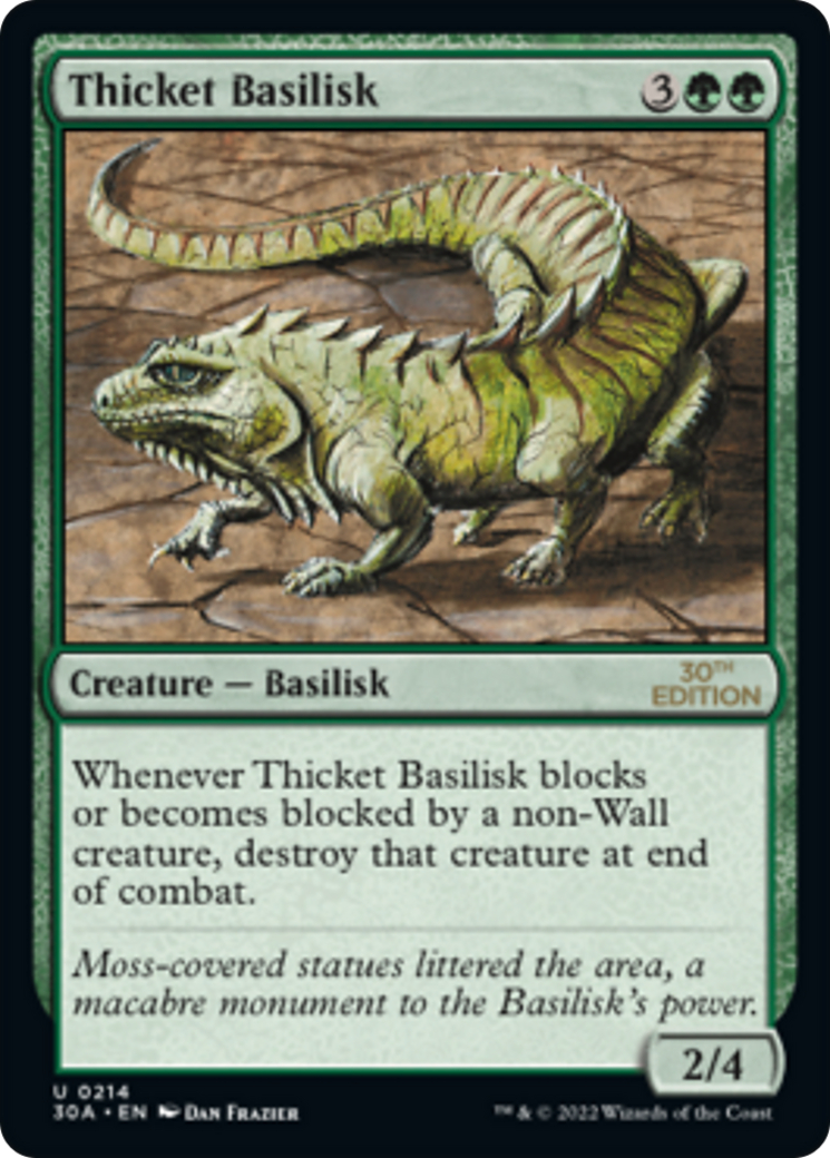 Thicket Basilisk (30A-214) [30th Anniversary Edition]