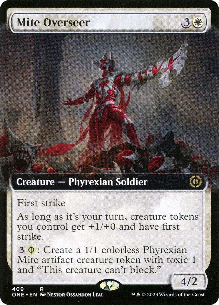 Mite Overseer (Extended Art) (ONE-409) [Phyrexia: All Will Be One]