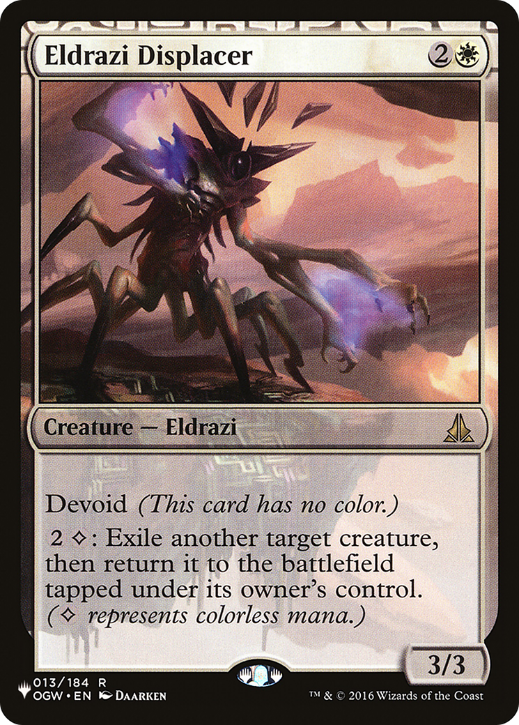Eldrazi Displacer (LIST-013/184) [The List]