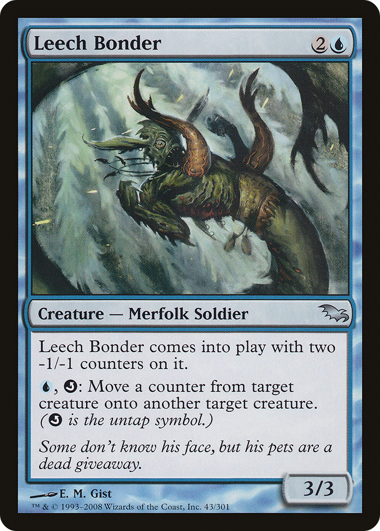 Leech Bonder (SHM-043) [Shadowmoor]
