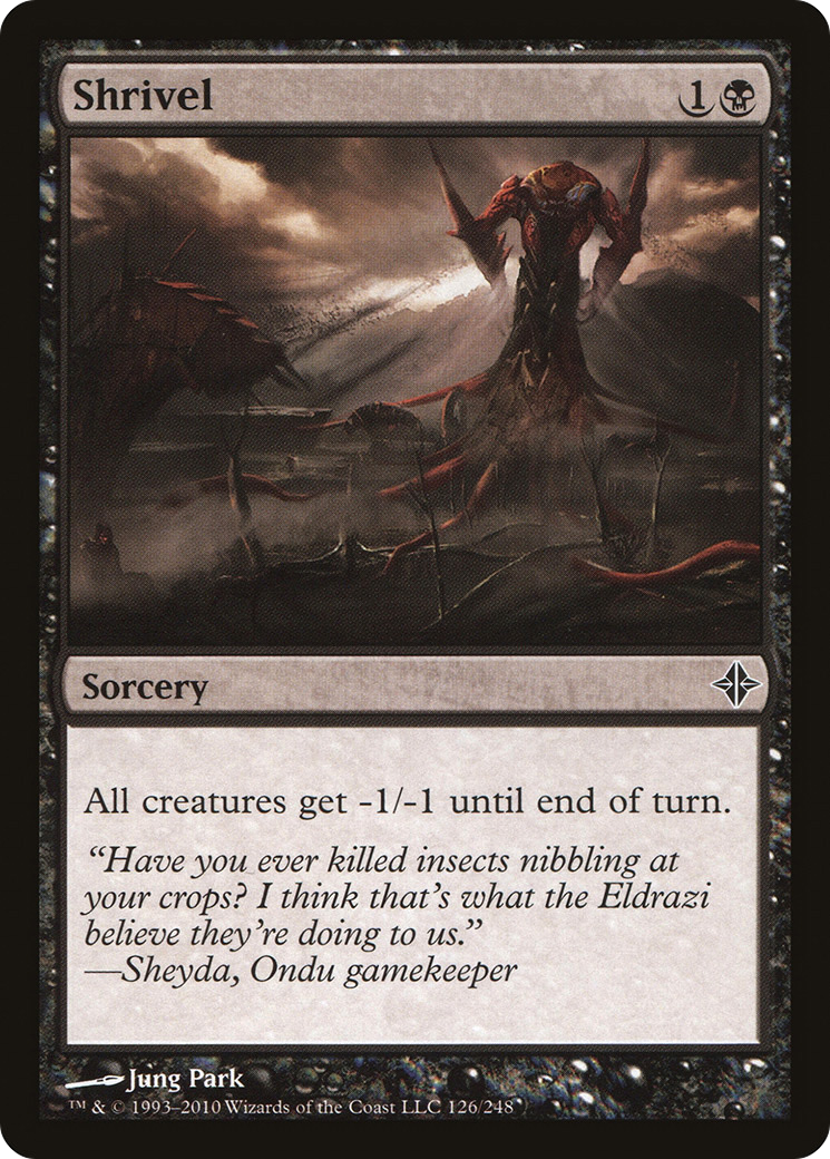 Shrivel (ROE-126) [Rise of the Eldrazi]