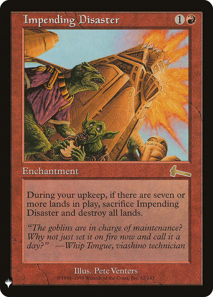 Impending Disaster (LIST-082) [The List]