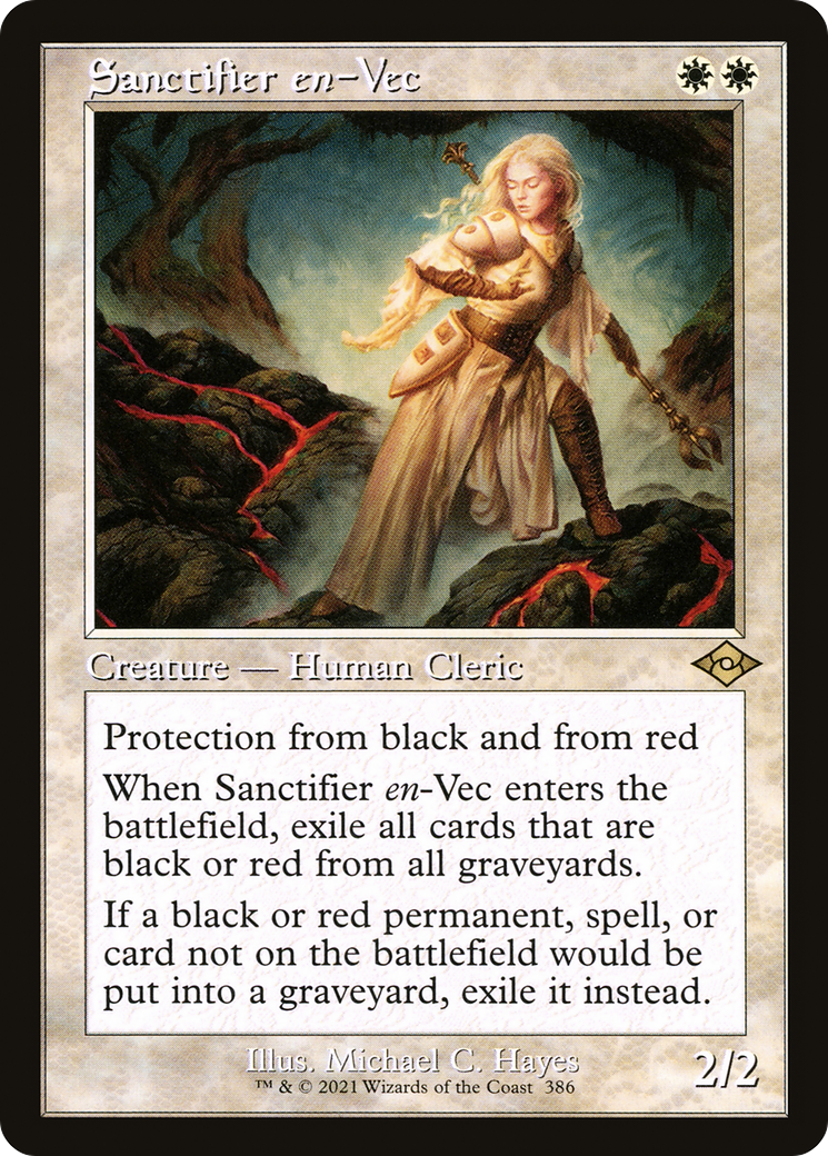 Sanctifier en-Vec (Retro Frame) (MH2-386) [Modern Horizons 2] Foil