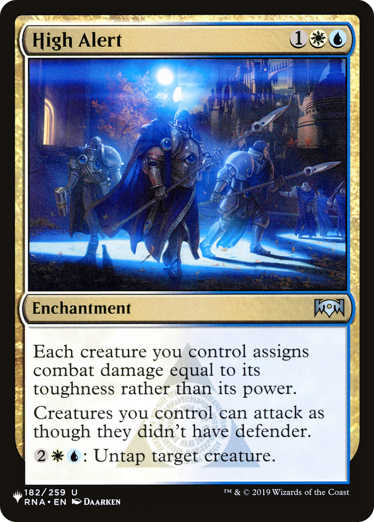 High Alert (LIST-182/259) [The List]
