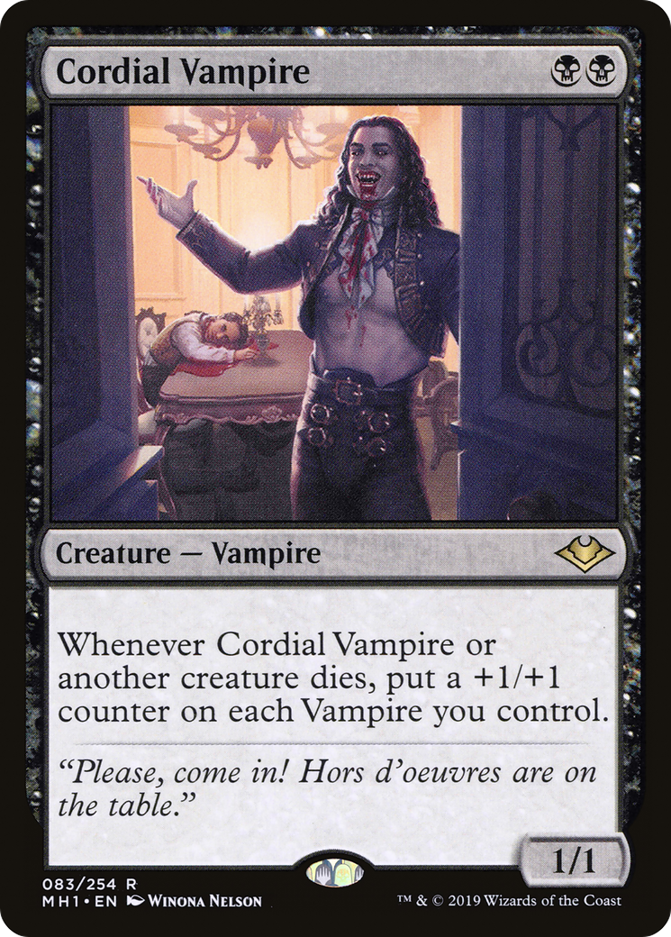 Cordial Vampire (MH1-083) [Modern Horizons] Foil