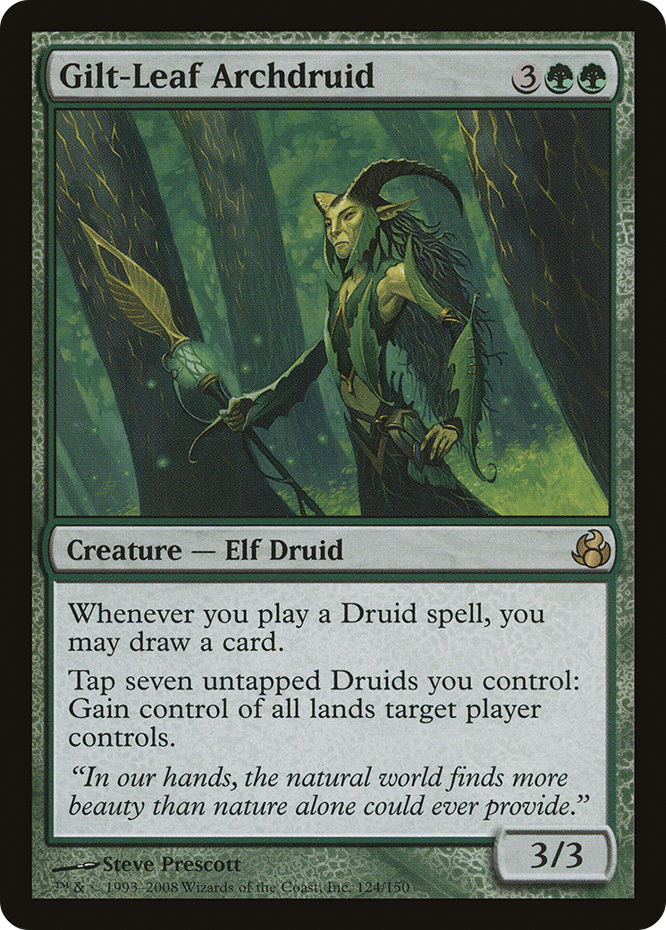 Gilt-Leaf Archdruid (MOR-124) [Morningtide]