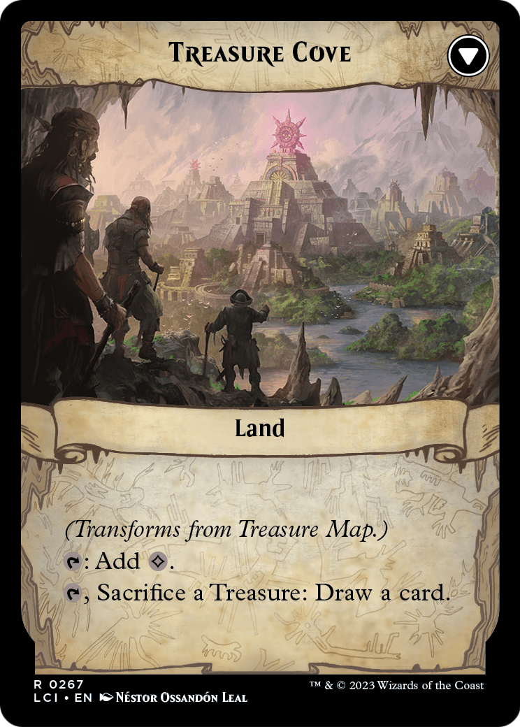Treasure Map (LCI-267) [The Lost Caverns of Ixalan] Foil