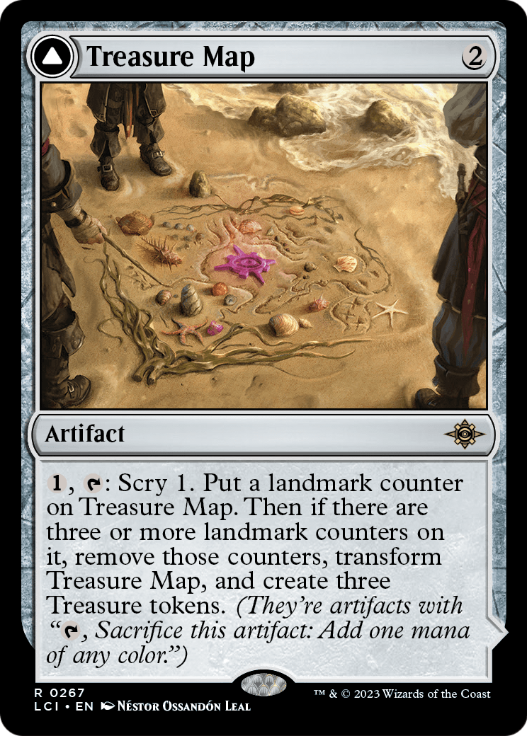 Treasure Map (LCI-267) [The Lost Caverns of Ixalan] Foil