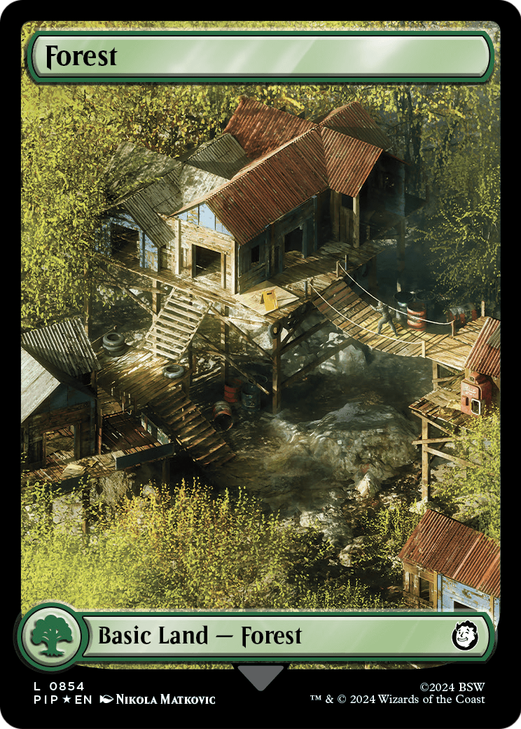 Forest (PIP-854) (Surge Foil) [Fallout] Foil