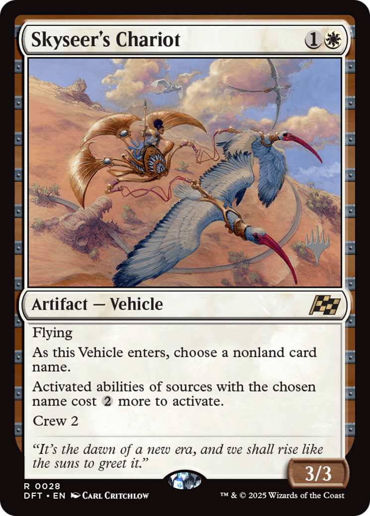 Skyseer's Chariot (PPDFT-028) [Promo Pack: Aetherdrift]