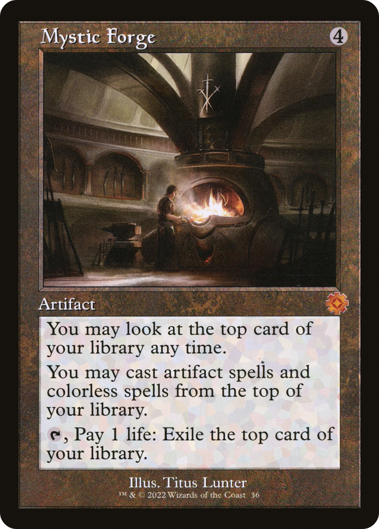 Mystic Forge (BRR-036) [The Brothers' War Retro Artifacts] Foil