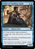 Vizier of Tumbling Sands (CMM-131) [Commander Masters]
