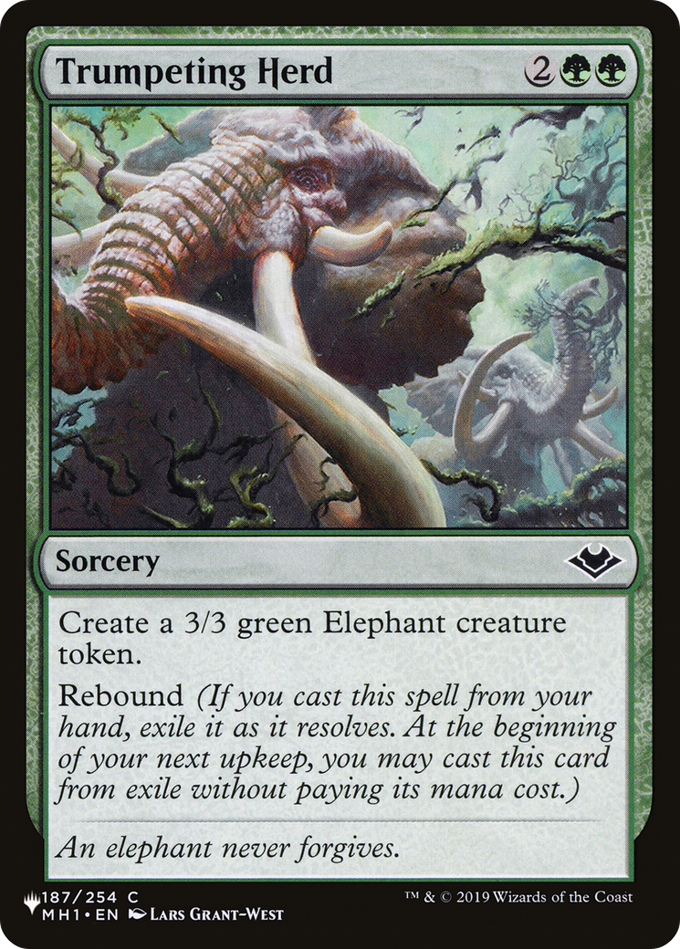 Trumpeting Herd (LIST-187/254) [The List]