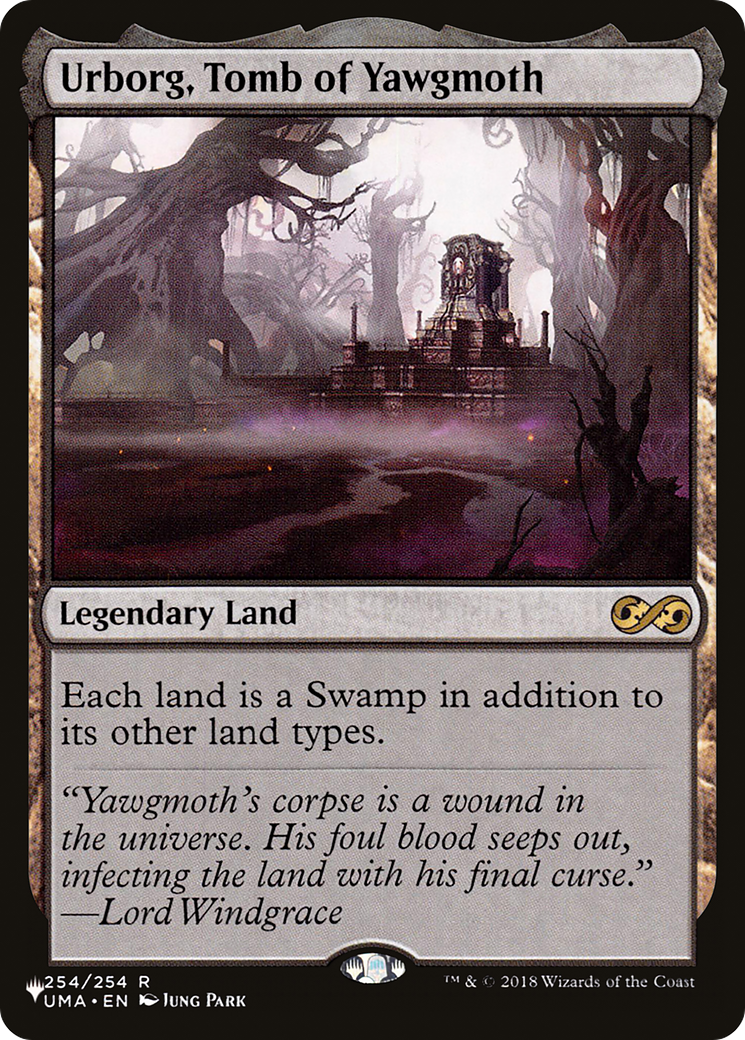 Urborg, Tomb of Yawgmoth (LIST-254/254) [The List]