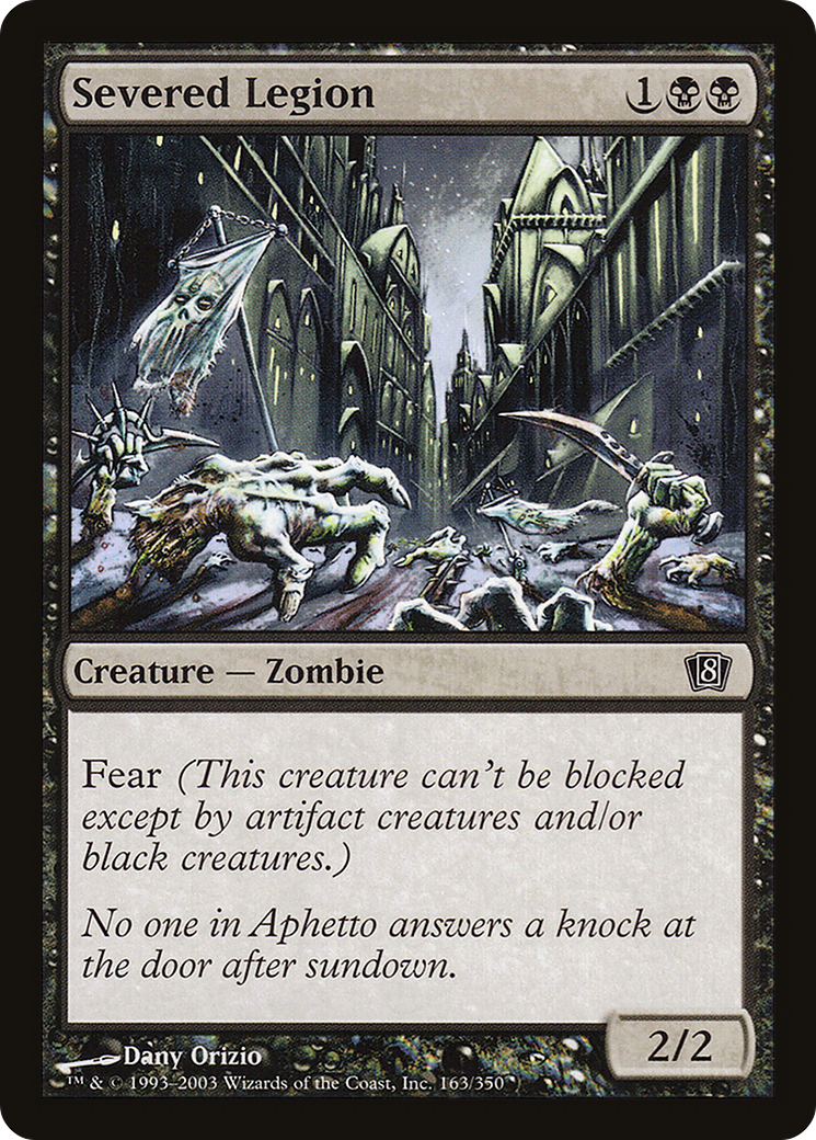 Severed Legion (8ED-163) [8th Edition] Foil