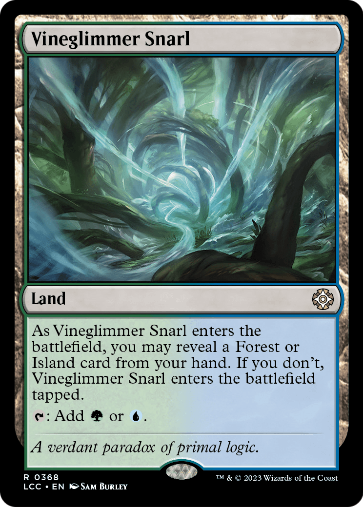 Vineglimmer Snarl [Commander: The Lost Caverns of Ixalan]