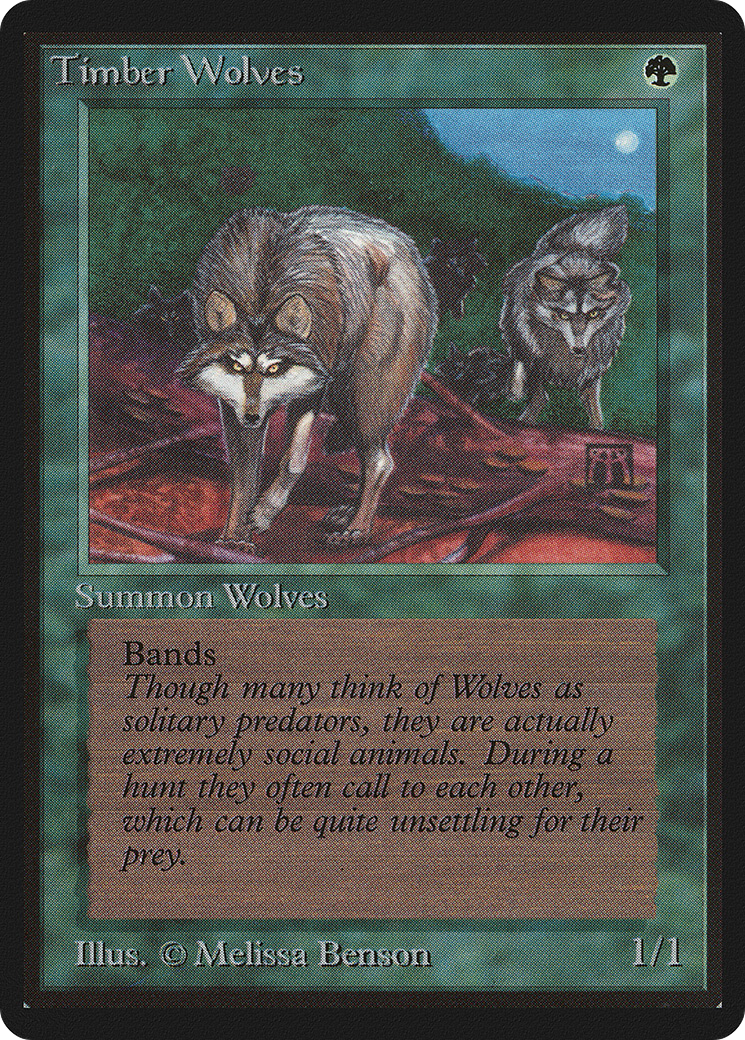 Timber Wolves (LEB-220) [Limited Edition Beta]