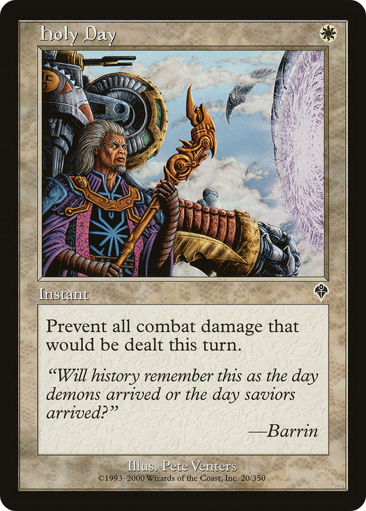 Holy Day (INV-020) [Invasion] Foil
