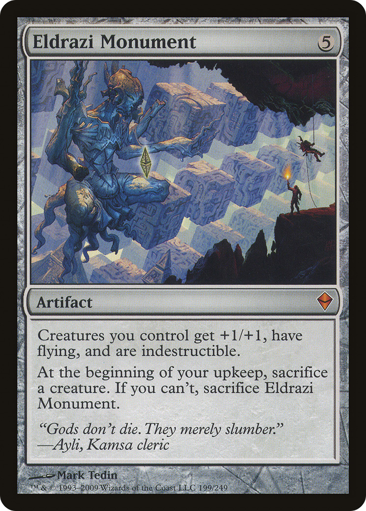 Eldrazi Monument (ZEN-199) [Zendikar] Foil