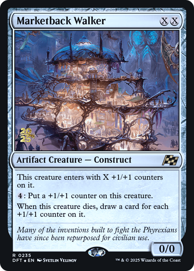 Marketback Walker (PRE-235) [Prerelease Cards] Foil