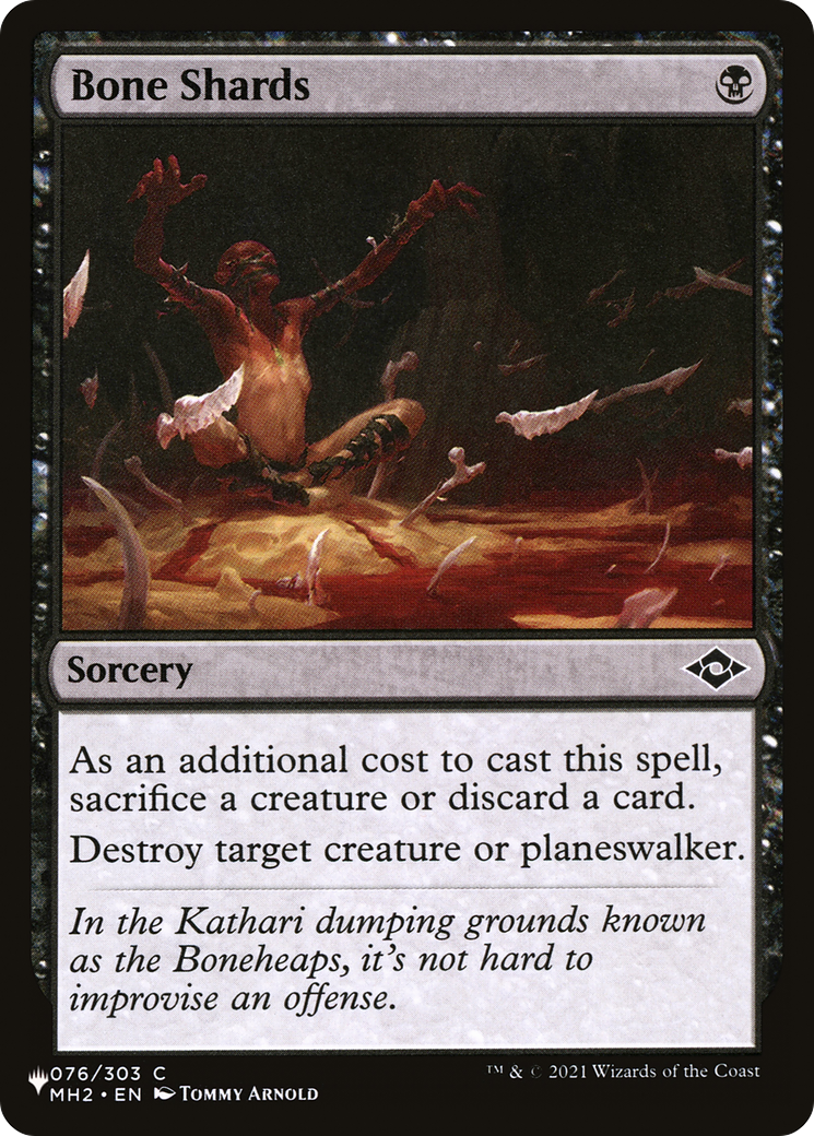 Bone Shards (LIST-076/303) [The List]