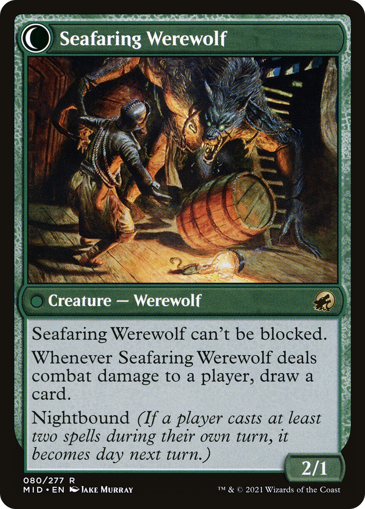 Suspicious Stowaway (MID-080) [Innistrad: Midnight Hunt]