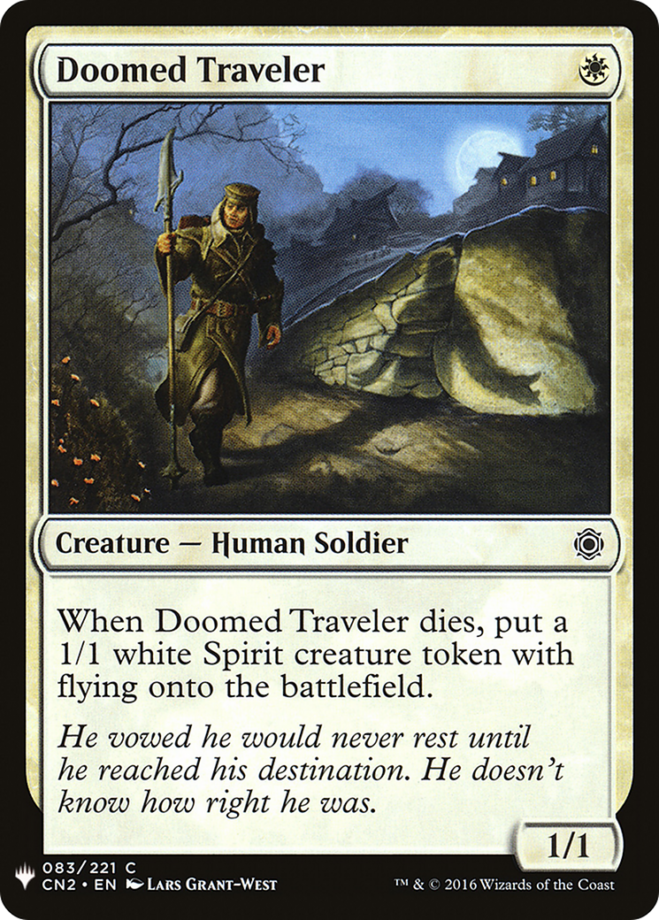 Doomed Traveler (CN2) (LIST-083) [The List]