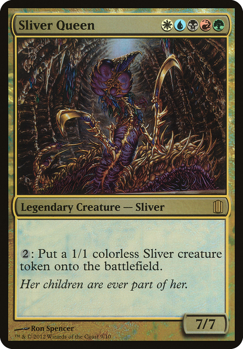 Sliver Queen (Commander's Arsenal) [Commander's Arsenal Oversized] Foil