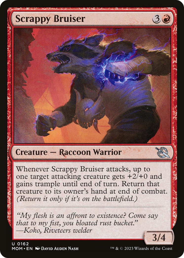 Scrappy Bruiser (MOM-162) [March of the Machine]