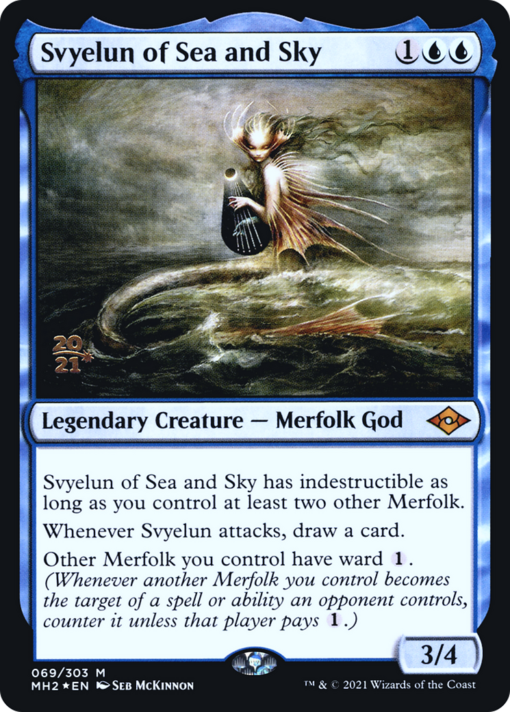 Svyelun of Sea and Sky (PRE-069) [Modern Horizons 2 Promos] Foil