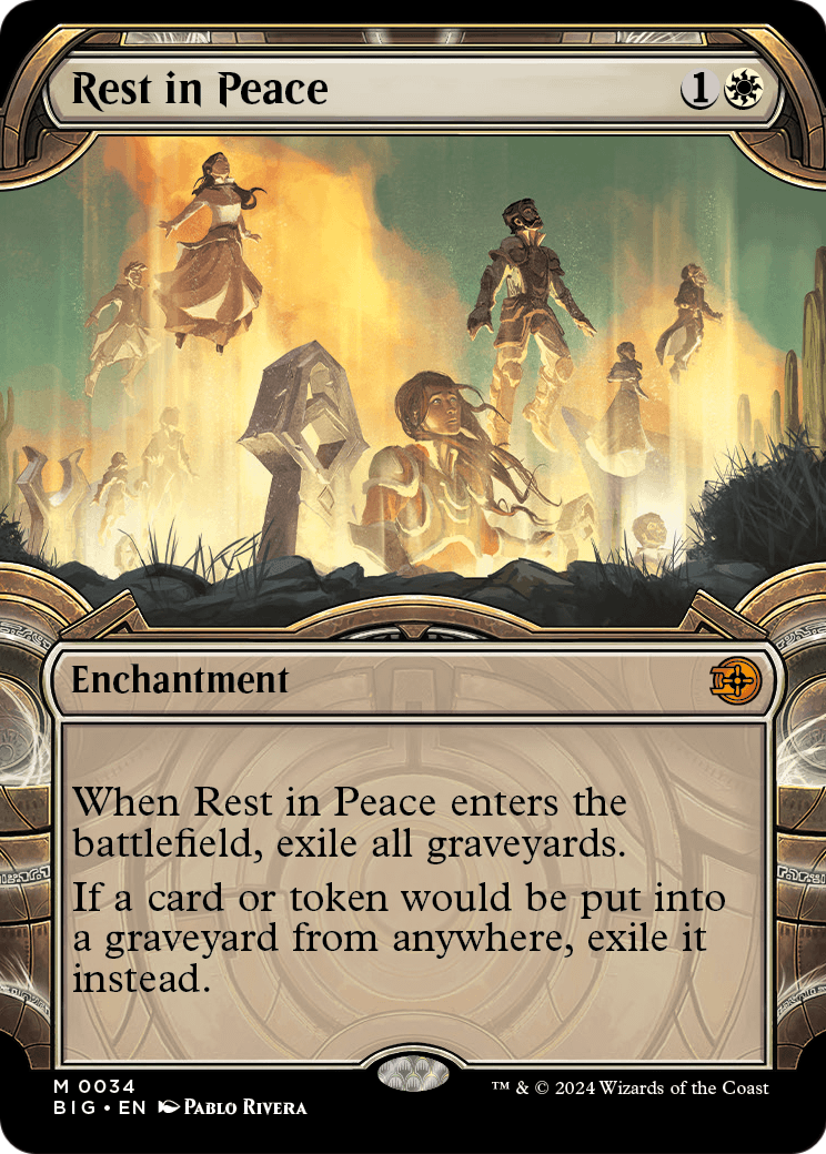Rest in Peace (Showcase) (BIG-034) [The Big Score] Foil