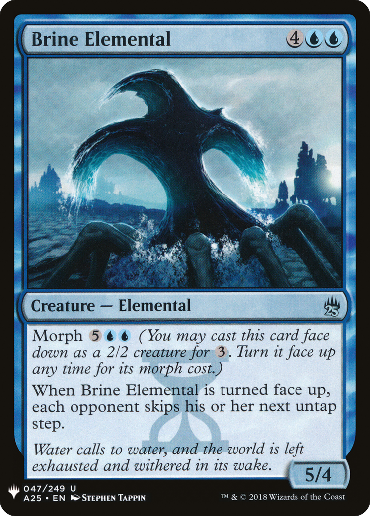 Brine Elemental (LIST-047) [The List]