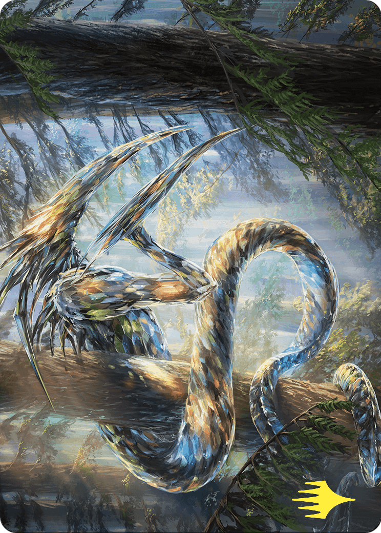 Gemhide Sliver // Gemhide Sliver (ACMM-080) (Borderless) [Commander Masters Art Series] Foil
